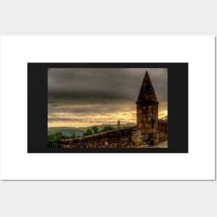 William Wallace Monument From Stirling Bridge Posters and Art